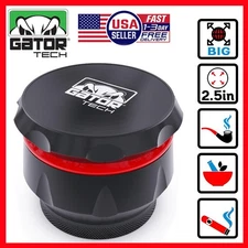 Tobacco Herb Grinder Spice Herbal Metal Crusher 2.5” Large Hand Handle Muller