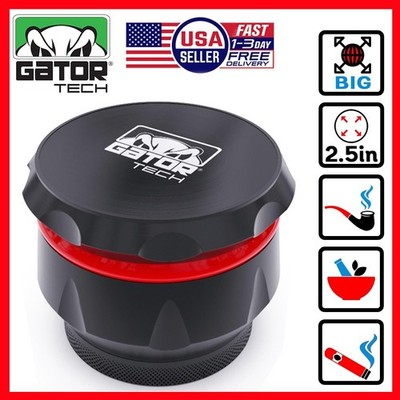 Tobacco Herb Grinder Spice Herbal Metal Crusher 2.5  Large Hand Handle Muller