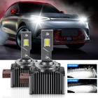 Set(2) D1S D1R LED Headlight Bulbs 6000K Upgrade Replace Xenon 66043 66144 85415
