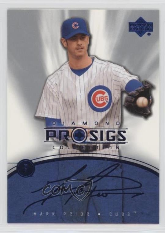 2004 Upper Deck Diamond Collection Pro Sigs Mark Prior #33 i9x