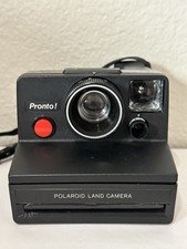 Vintage Polaroid One Step Sonar Pronto Land Instant Film Camera UNTESTED See Des