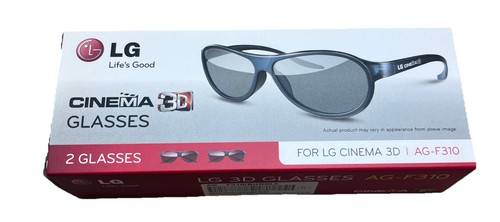 LG 3D Glasses AG-F310 - 4 Glasses Bundle For LG Cinema 3D. - Picture 1 of 4