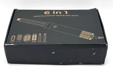 Multifunctional 6-in-1 Hair Styling Dryer w Attachments Open Box NEVER USED