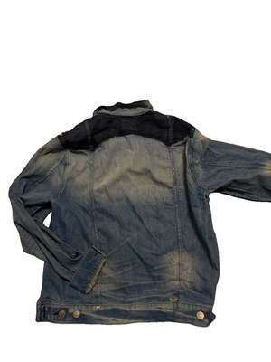 True Religion 1997 Vintage Two Tone Denim Jacket Size L Small
