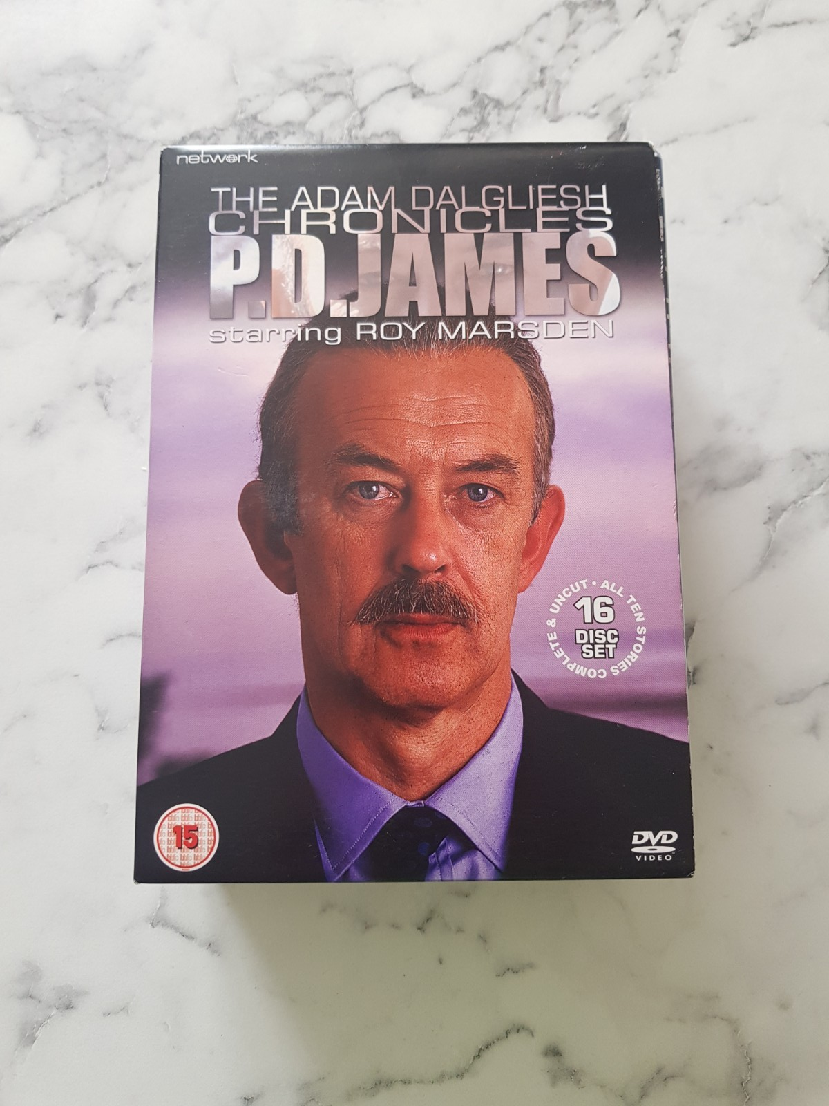 The Adam Dalgliesh Chronicles P.D. James Staring Roy Marsden DVD Boxset Network