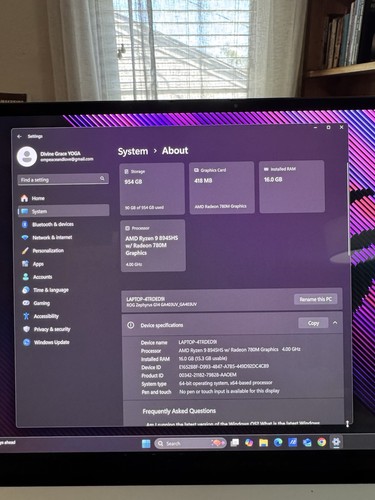 ASUS ROG Zephyrus G14 14" 3K OLED 3K 120Hz AMD Ryzen 9 8945HS RTX4060 16GB 1TB - 第 12/16 張圖片