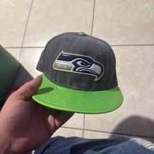 Seattle Seahawks New Era Hat 7 1/8
