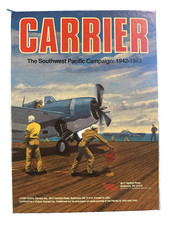 Carrier The Southwest Pacific Campaign 1942-1943 Vintage Game
