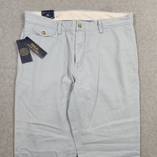 Polo Ralph Lauren Bedford Chino Pants 32x32 Blue Classic Preppy Casual Twill