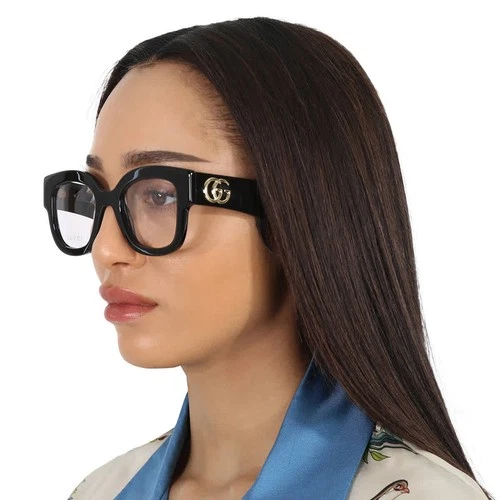 Gucci Demo Square Ladies Eyeglasses GG1423O 001 50 GG1423O 001 50 - product listing photo
