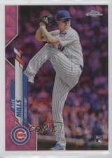 2020 Topps Chrome Update Target Pink Wave Refractor Alec Mills #U-7 07rd