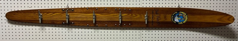 Dick Pope, Jr. Cypress Gardens Waterski Towel Rack