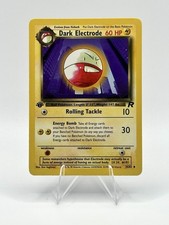 Dark Electrode 34/82 — Team Rocket First Edition 2000 Regular LP