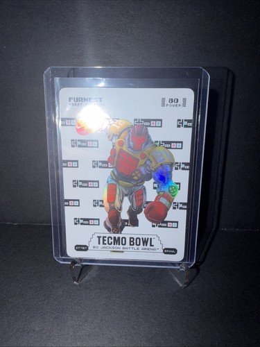 2026 Bo Jackson Battle Arena Tecmo Bowl FURNEST Battlefoil Brawl Sore Thumb