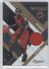2010-11 Prestige Prestigious Picks Gold Materials 7/99 Ed Davis #13 0j6