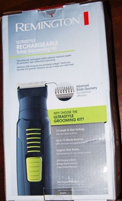 Remington Cordless Personal Groomer PG6111 USB Rechargeable Grooming Kit OEM NEW