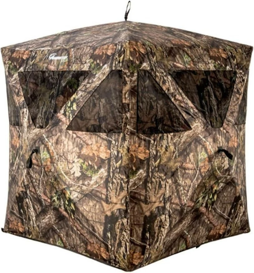 Mossy Oak Hunting Ground Blind - Portable Design Accommodating 2 Hunters - Image 2 of 4