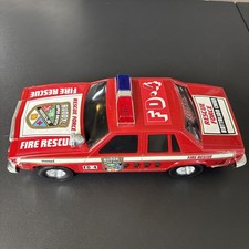 Vintage Buddy L Rescue Force Fire Rescue Patrol Car 1993 Read Description 