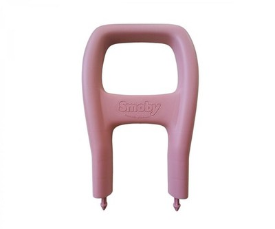 Smoby Ersatzteil 76I2404700002 Rückenlehne Lauflernhilfe Griff rose  für Smoby R