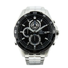 Image of Casio Edifice Silver Men's Watch Metal Bracelet Chronograph EFR-547D-1AVUEF
