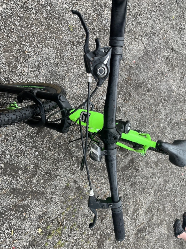 Mountain bike masculina Huffy 54341P7 24 polegadas Nighthawk - Verde neon - Imagem 2 de 4