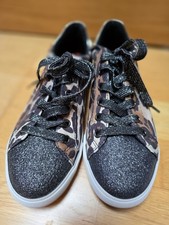 Brand New GUESS Leopard Print Flat Lace Up Pump UK Size 5. 5