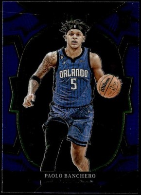 2022-23 Panini Select #72 Paolo Banchero Blue (Retail Base) Rookie E1
