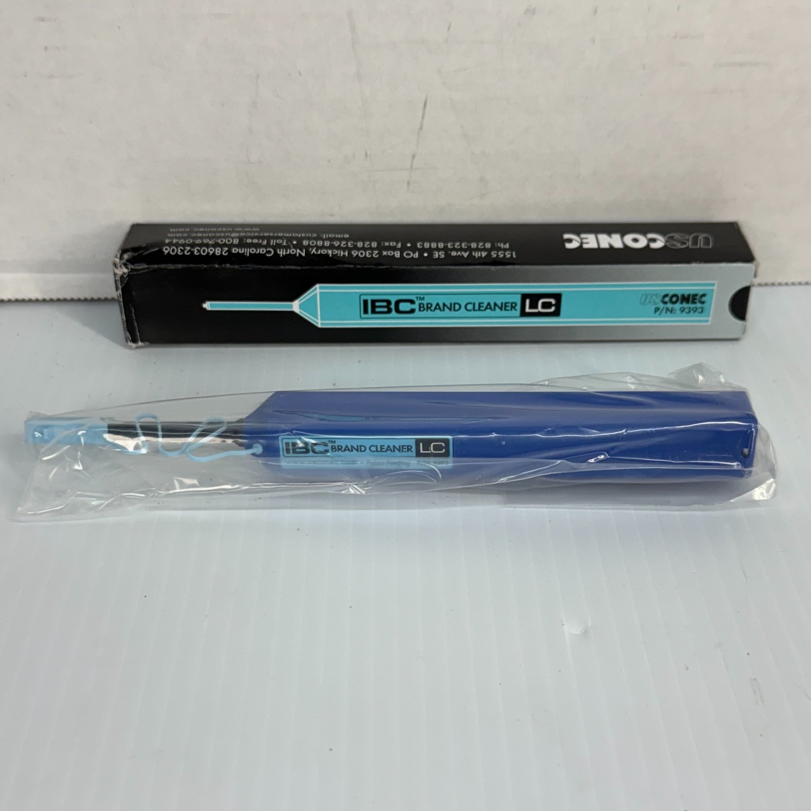 USConec IBC Brand Cleaner LC Fiber Optic Connector Cleaning Tool P/N 9393
