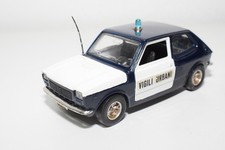B98 1:24 BBURAGO BURAGO MARTOYS FIAT 127 VIGILI URBANI POLIZIA ECC. COND.