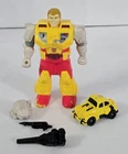 X-125 VINTAGE 1980'S HASBRO G1 TRANSFORMERS PRETENDERS BUMBLEBEE - COMPLETE