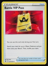 Battle VIP Pass 225/264 Uncommon - Pokemon Fusion Strike