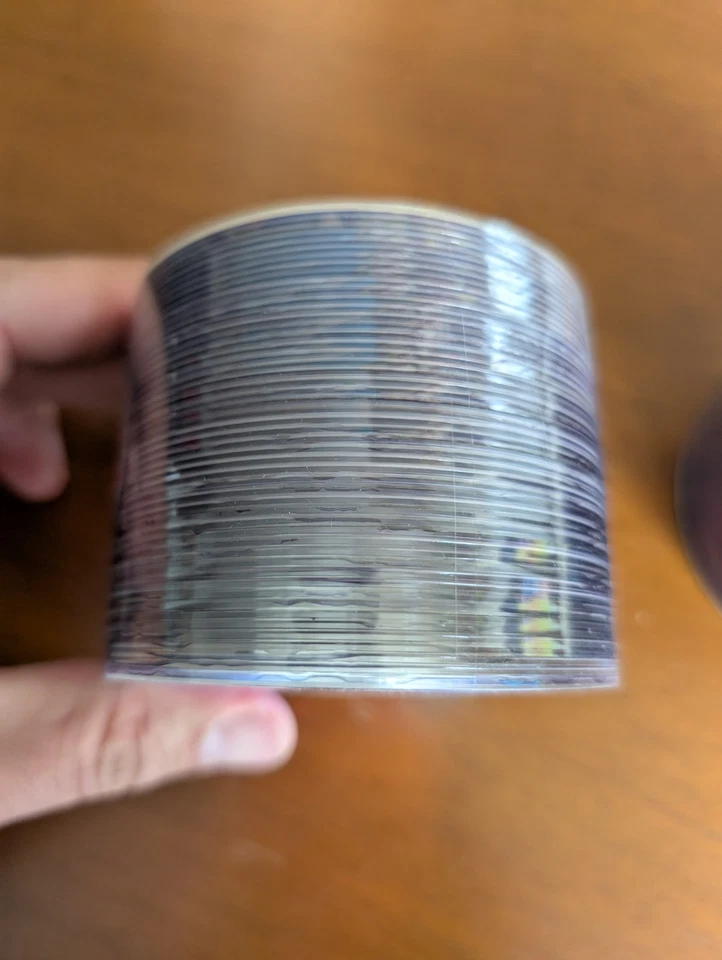 Bedruckbare Mini DVD-Rohlinge (8cm), 1,4 GB white inkjet-printable - 100 Stück - Bild 2 von 3