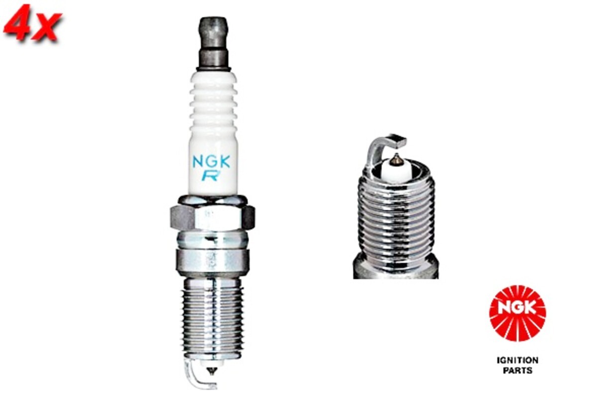 NGK 4x Spark Plug For FORD C-Max Ecosport Galaxy VOLVO C30 S40 II 04-15 1369704