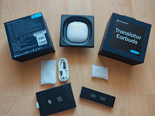 Timekettle WT2 Edge &Uuml;bersetzer Kopfh&ouml;rer Neu OVP Offline Version Wei&szlig;