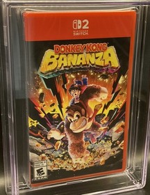 Donkey Kong Bananza CGC 10 A++ Perfect Graded Nintendo Switch 2 Factory Sealed