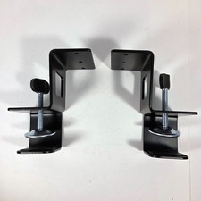Heavy Duty Left Right Monitor Mount Desk Clamps Universal C-Clamp Base Stand
