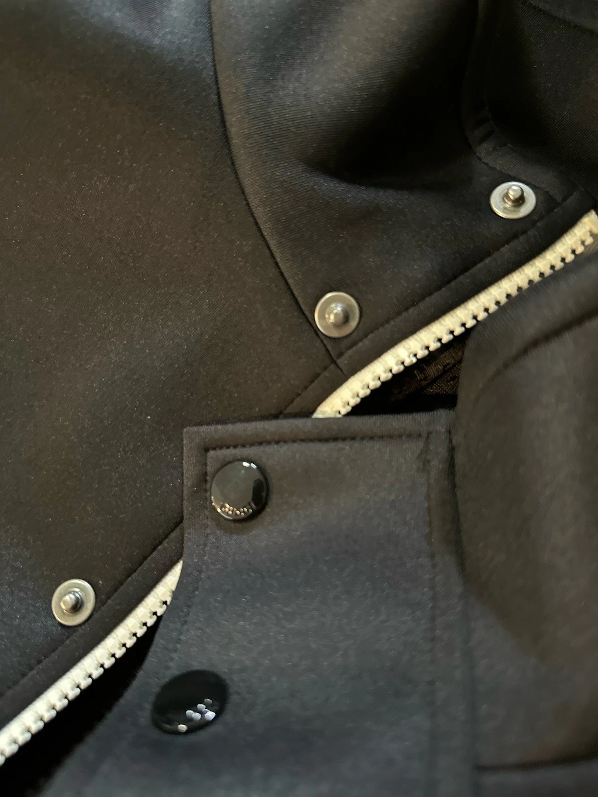 Giacca Gucci uomo GG Track nera multicolore taglia XL nuova con etichetta $3200