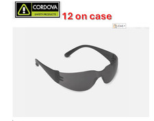 Cordova Bulldog Safety Glasses Black EHB20ST -12 Pack Box