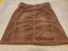 American Eagle Women's Mini Skirt Brown Corduroy Size 4