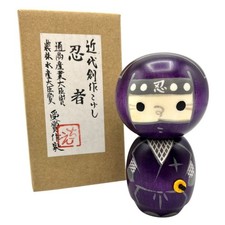 Titre de poupée Kokeshi créative moderne. Ninjya par Chie du Japon 003