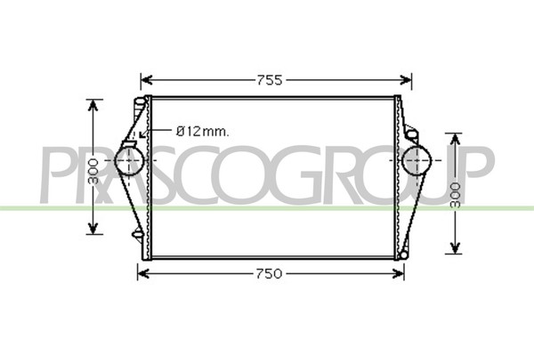 Prasco LadeluftküHler KüHler FüR Volvo V70 II 2.4 2.5 T XC70 Cross Country-image