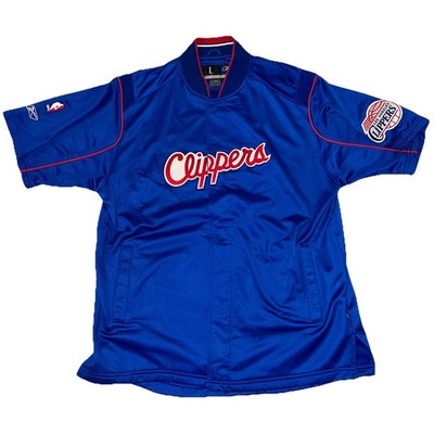 Vintage Y2K 2000s Reebok Los Angeles Clippers Warmup Jacket Men s Size Large