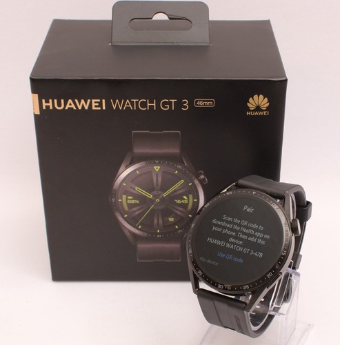 Huawei Watch GT 3 46mm Fitness Smartwatch - Black (B)