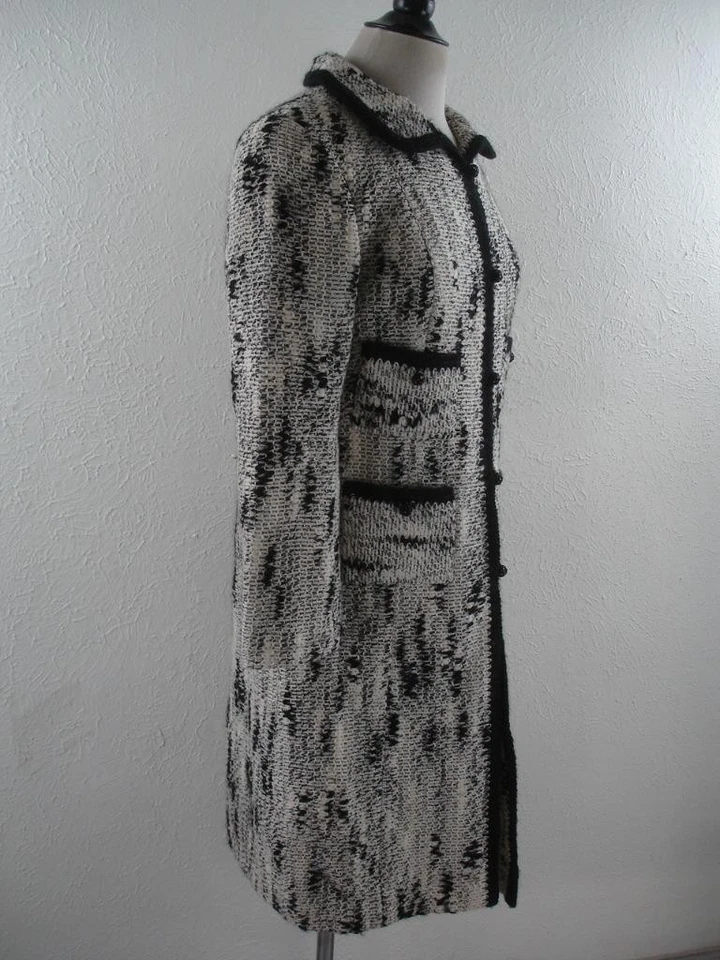 Mujer M De Colección Años 60 Maurice Barbanel París Francia 2 Piezas Vestido Traje Chaqueta Larga Foto 2 de 4