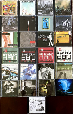 Steely Dan, Donald Fagen & Walter Becker Entire Official Discography-24 CD LOT