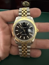 Mes Watch Two Tone Date