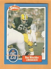 Ray Nitschke Green Bay Packers 1988 Swell Greats #92 HOF Illinois Fighting Ilini
