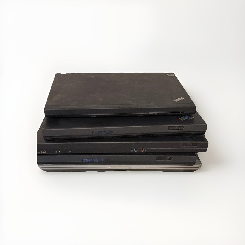 Lot of 3 Laptops Dell Latitude & Lenovo ThinkPads - Parts Only - No HDD/RAM