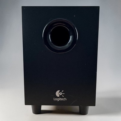 Logitech Z323 Subwoofer Basseinheit Ersatzteile Reparatur ohne Ton ohne Kabel
