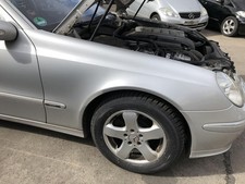 Mercedes E Klasse W211 Kotfl&uuml;gel vorn rechts Beifahrer 744 Brillantsilber Met